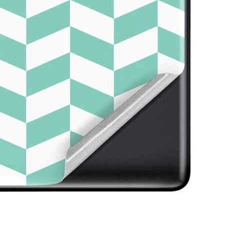 Blue White Chevron Google Pixel 6 Skin